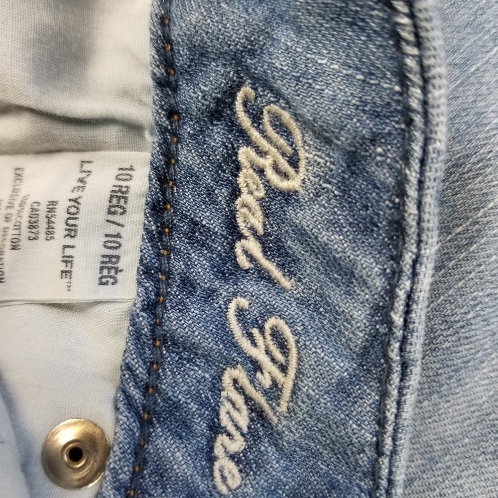 American eagle flared jeans 80s vintage size 10R - Picture 3 of 6